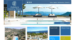 Desktop Screenshot of andalucia-country-houses.com