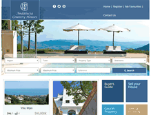 Tablet Screenshot of andalucia-country-houses.com